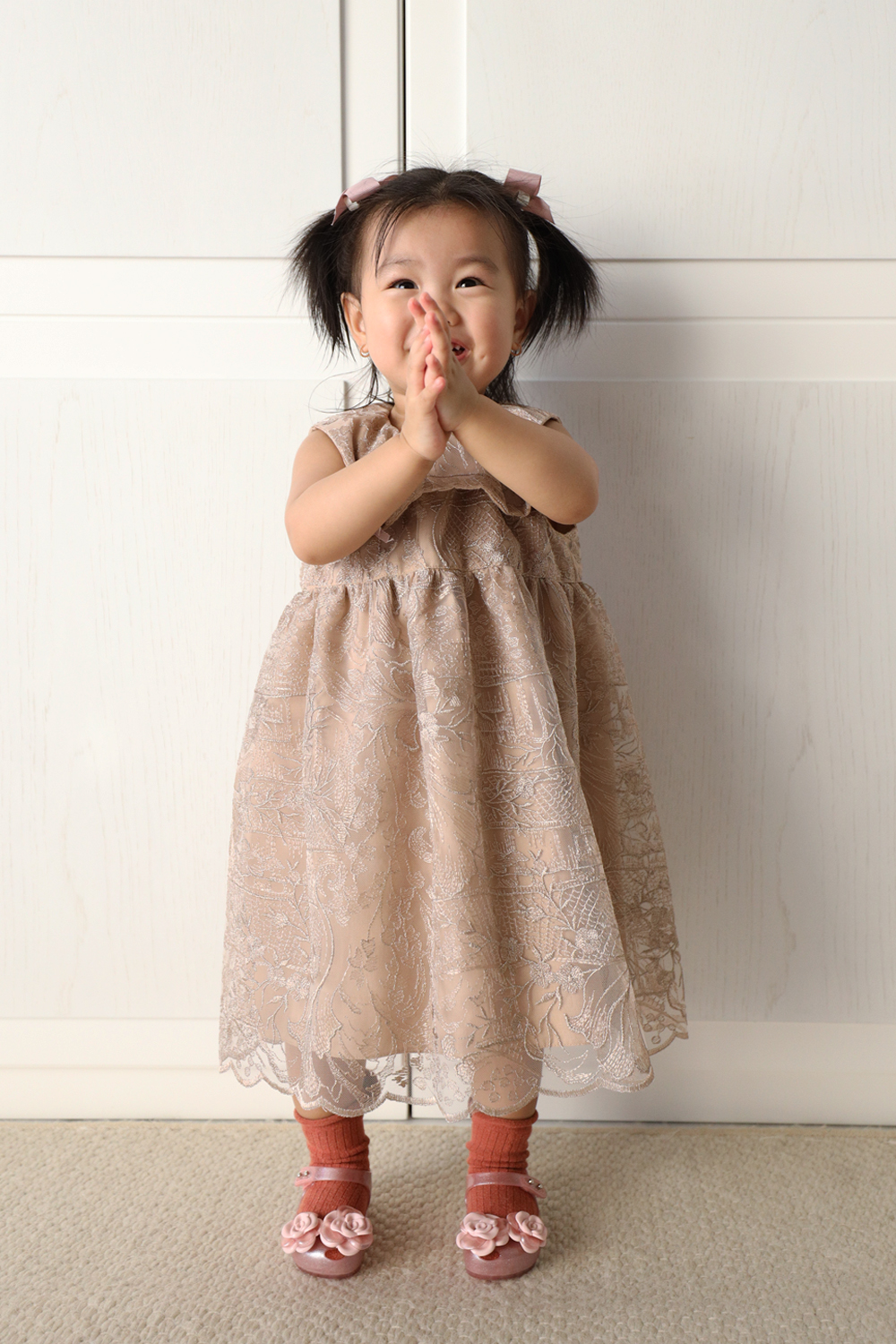 APRICOT DRESS
