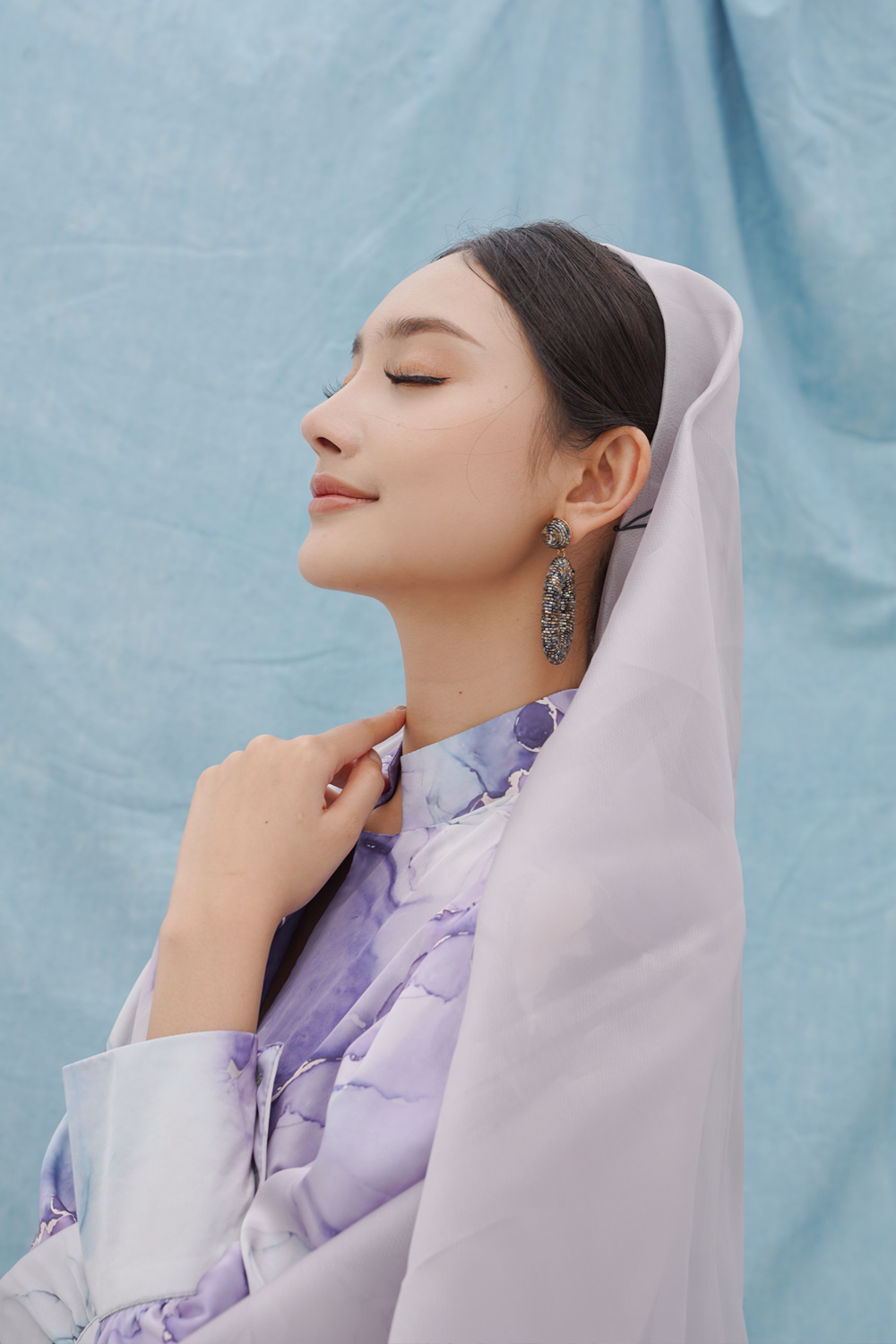 ORGANZA SHAWL