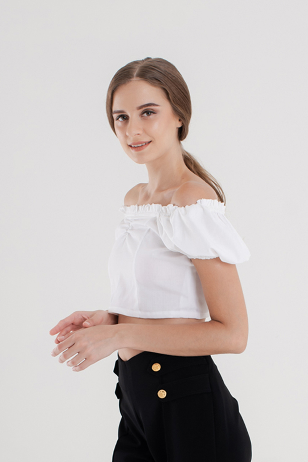 ROSE CROP TOP