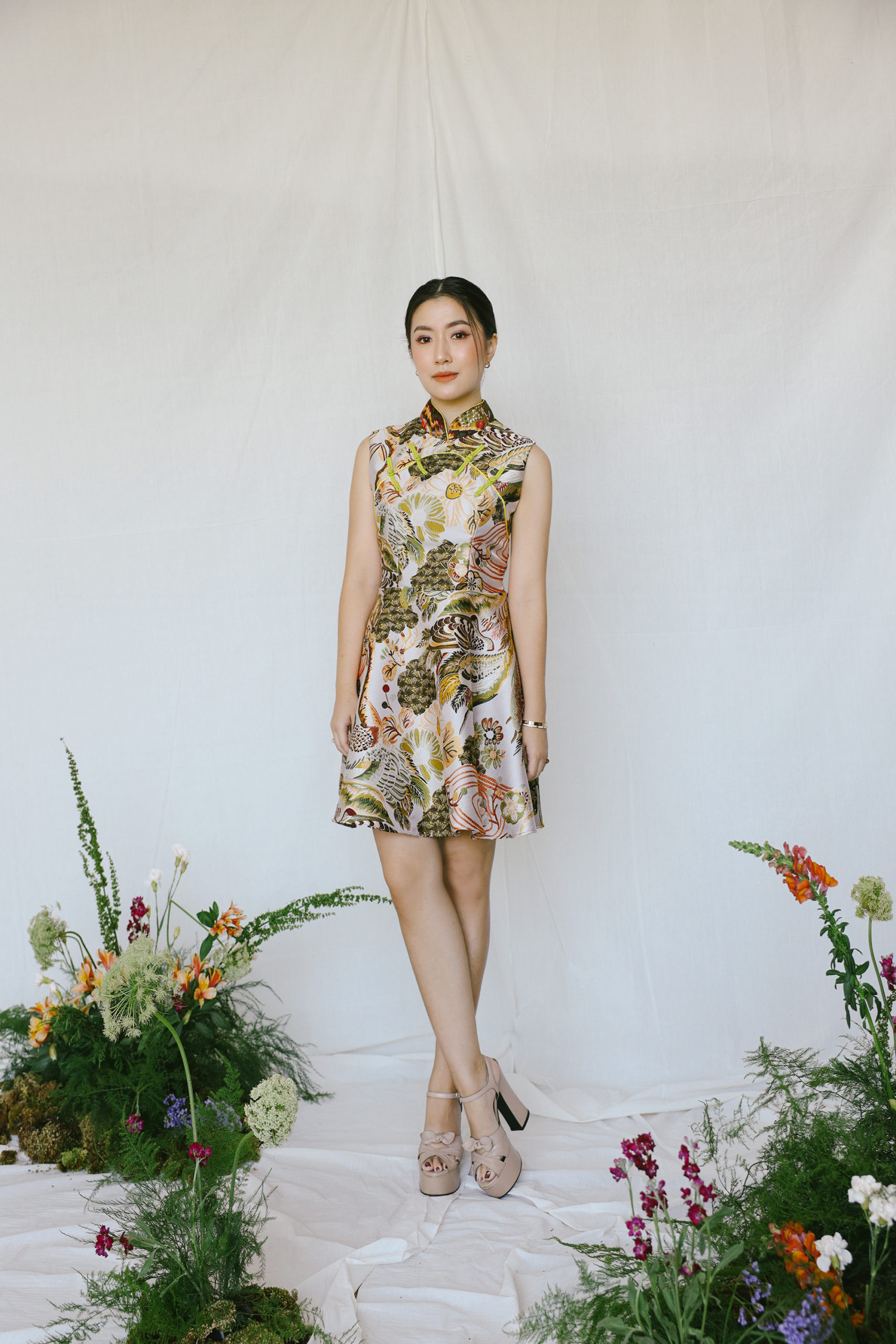 YOLETTE CHEONGSAM DRESS