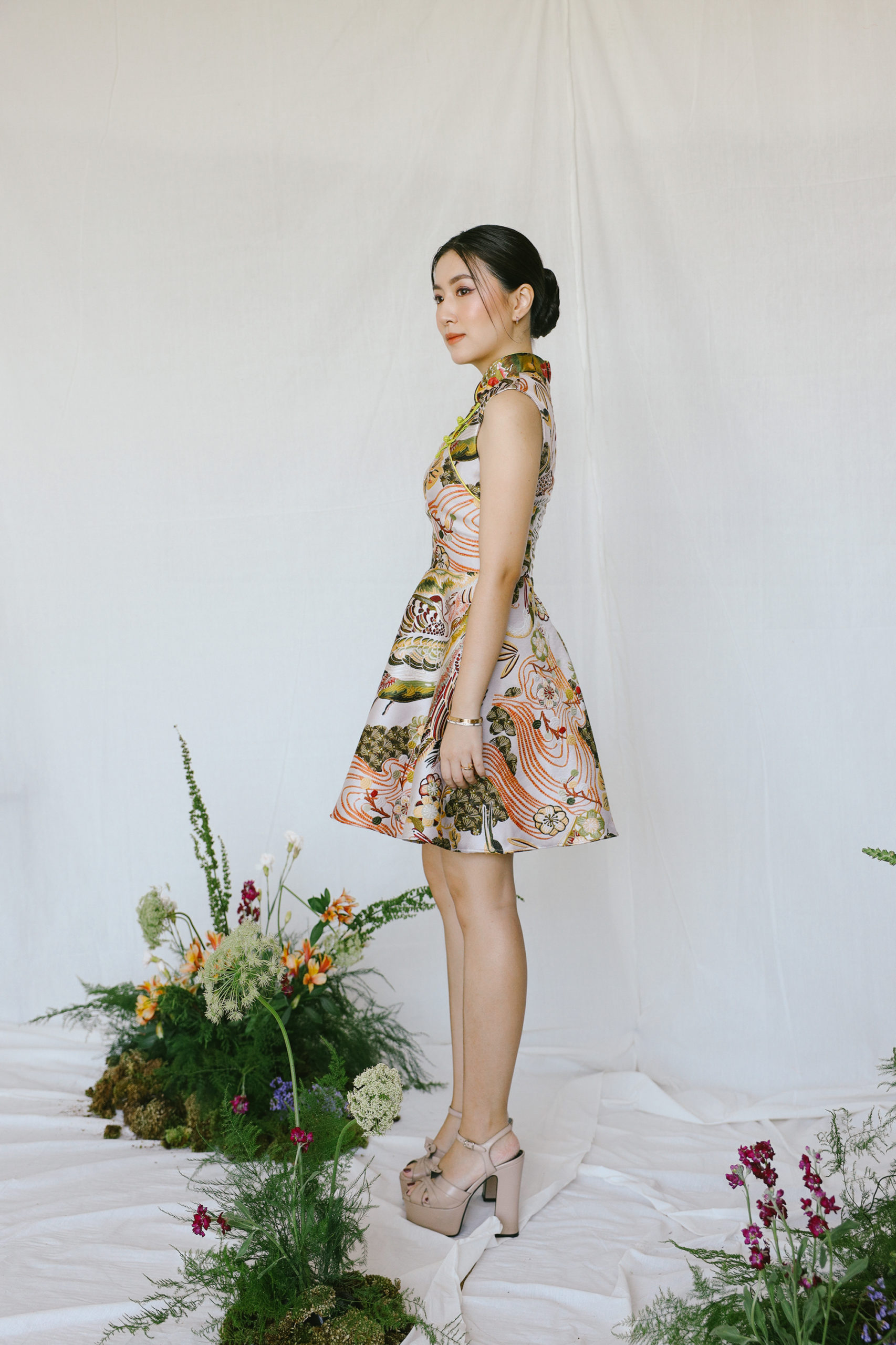 YOLETTE CHEONGSAM DRESS