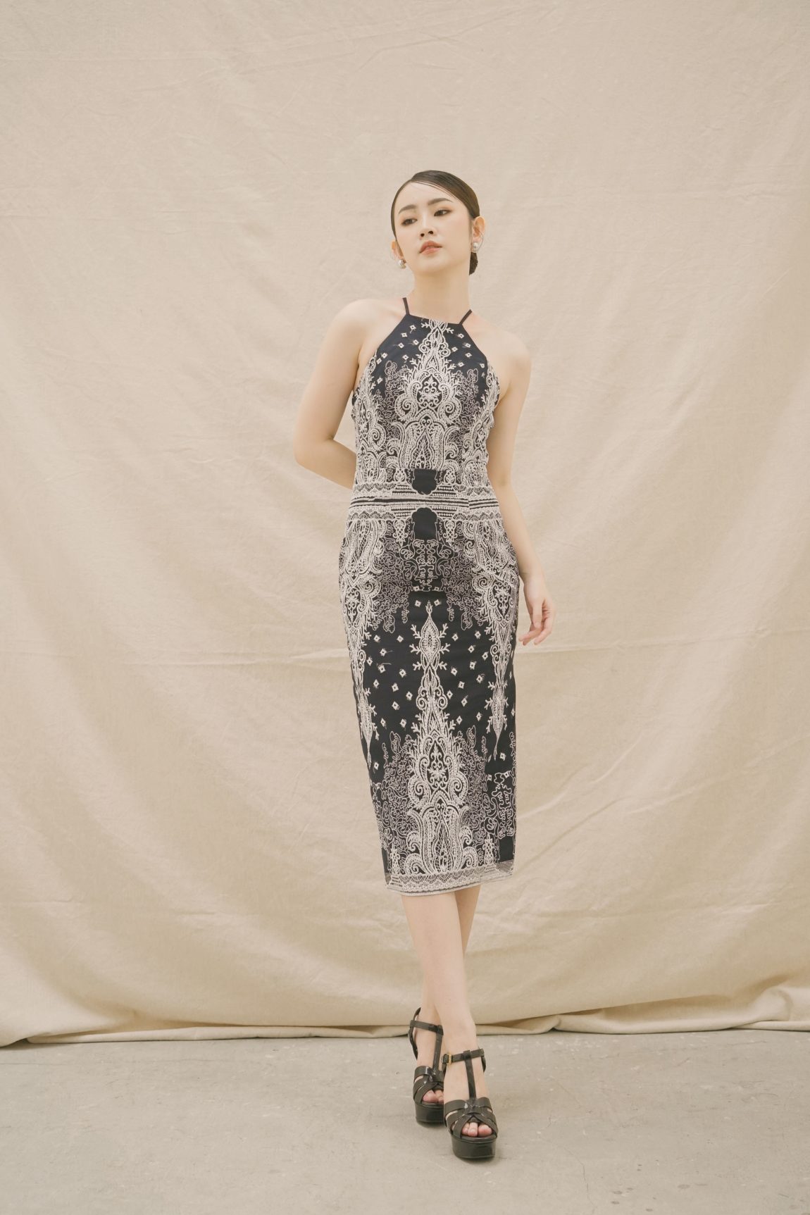 NUVELLA MIDI DRESS