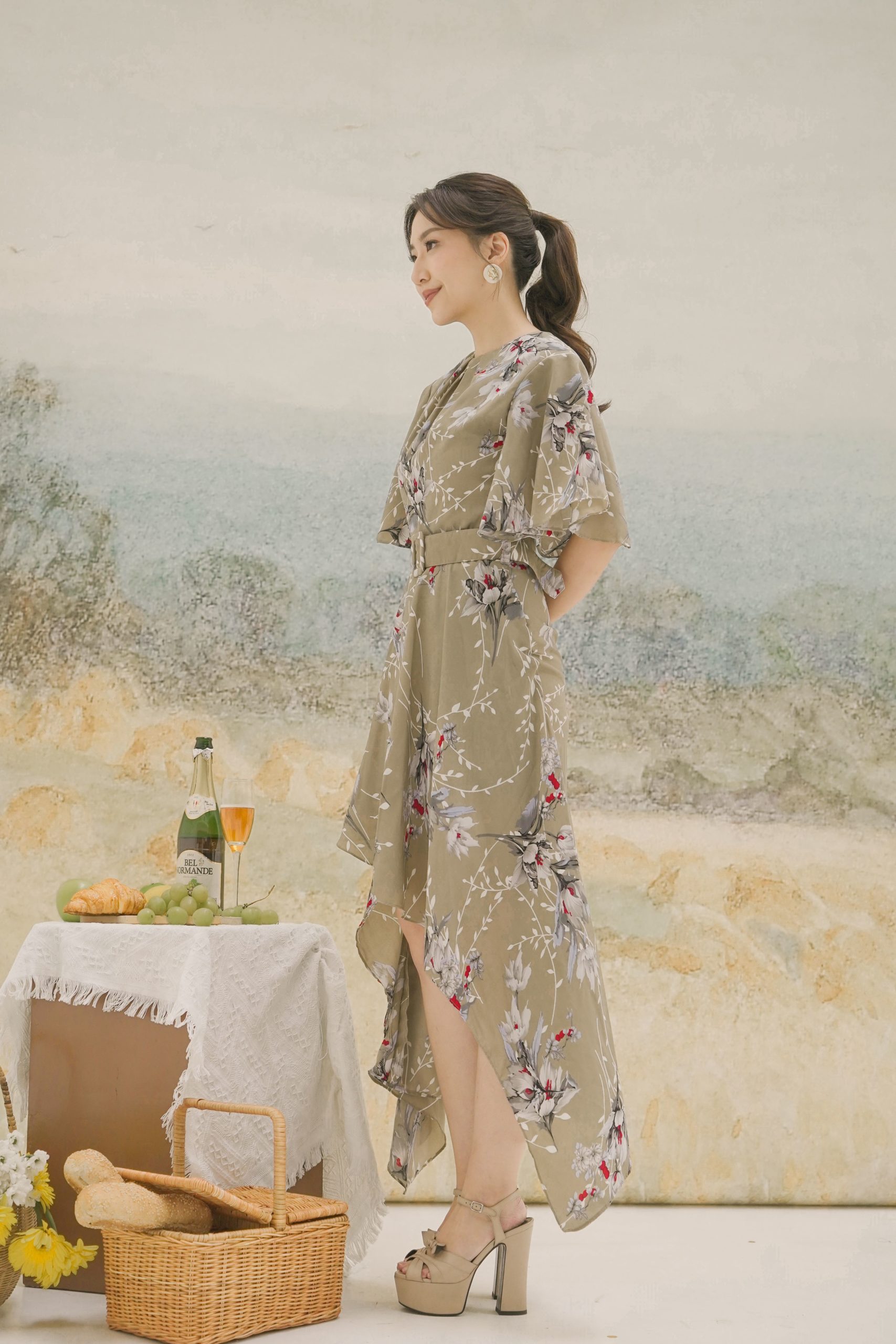 BRISIA SILK DRESS