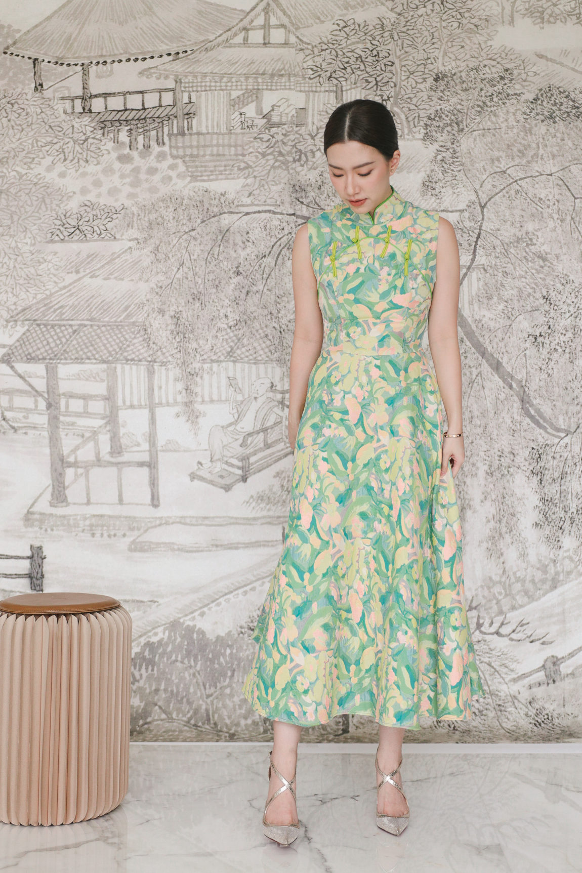 YOLETTE MIDI DRESS