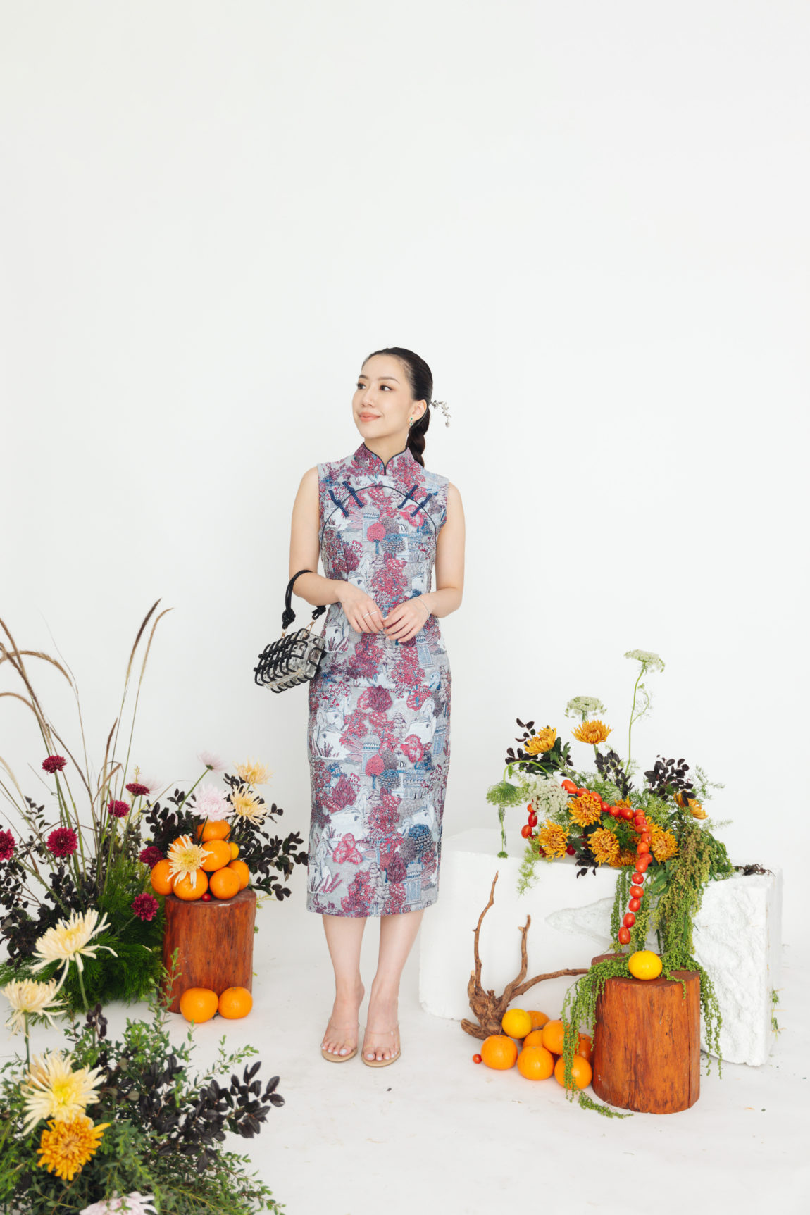 KYOJI CHEONGSAM DRESS
