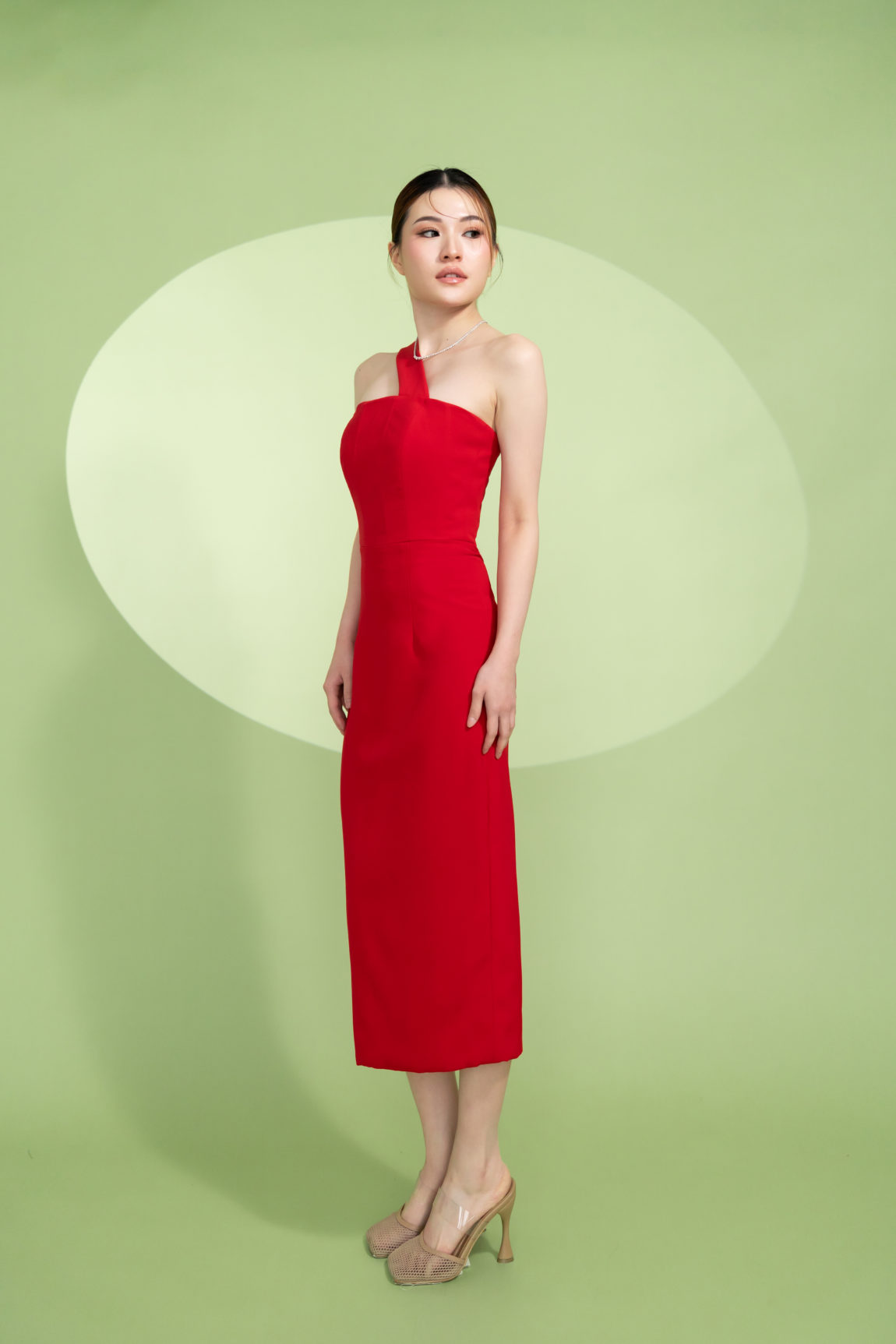 HELIX MIDI DRESS