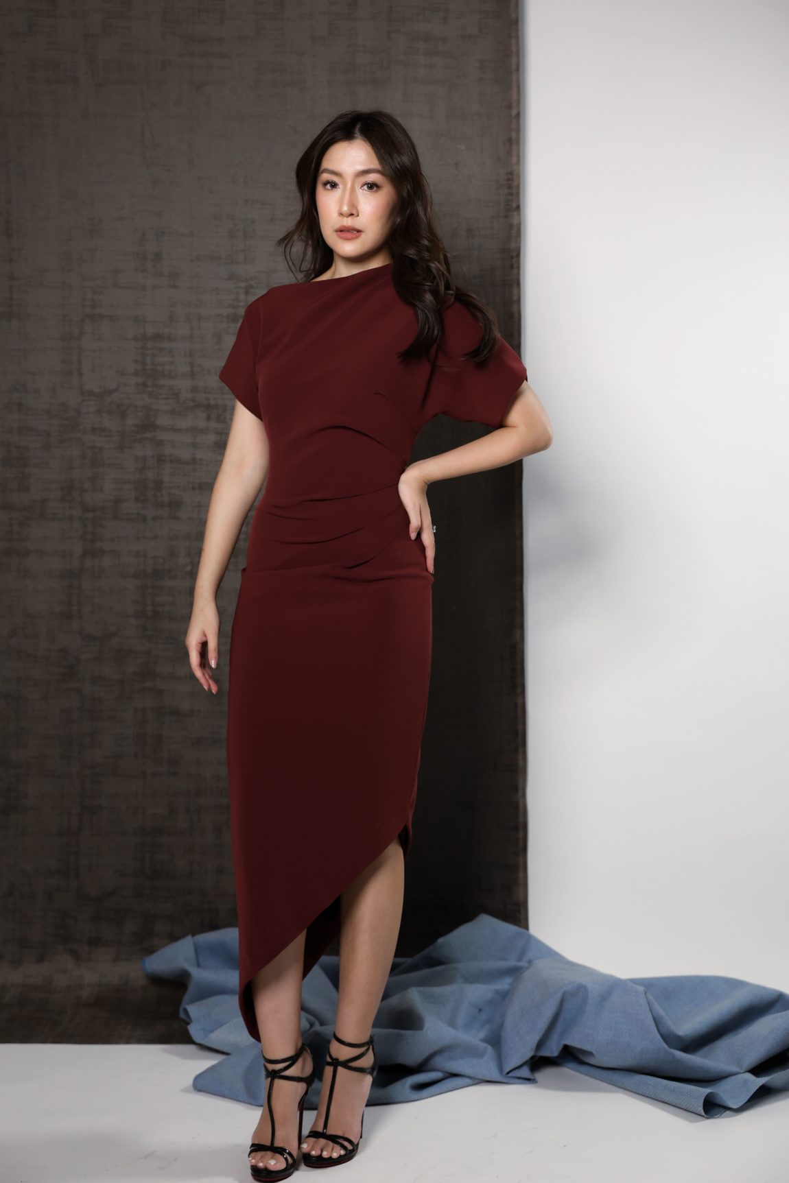 ALBA ASYMMETRICAL DRESS
